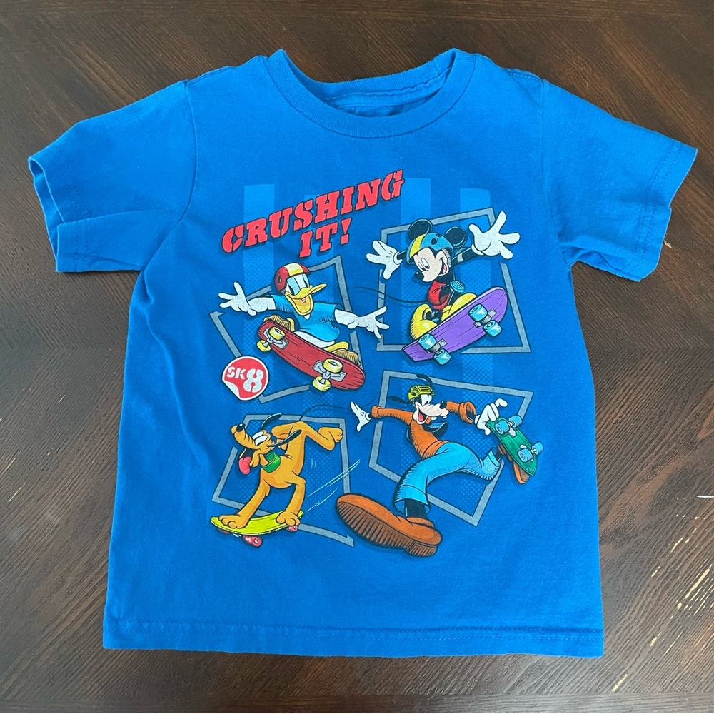 XS Boys Disney Character Graphic T-Shirt